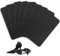 7 Blatt Anti Rutsch Sohle für Schuhsohlen Reparatur Set, Anti-Rutsch-Pads für Schuhsohlen Protektoren, Selbstklebende Gummisohlen zum Aufkleben, Sohlen Antirutsch Pads Schuhe für Schuhreparatur