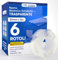 DNK TRADE Nastro Biadesivo Extra Forte Rotolo da 3 Metri, Nastro Trasparente & Lavabile, 6 Rotoli di Nastro Bioadesivo con Tecnologia Nano Micro Molecolare, 18 Metri Totali
