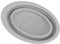 Gogogmee 1pc Compact Mini Silicone Makeup Brush Portable Brush Cleaner Tray for Efficient Cosmetic Tool Washing for Makeup Gray