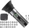 AMBITFUL Handheld LED Photography Flashlight,4 Colors Portable Photography Spotlight with 20 Gobos,8400mAh Aluminum Alloy Rechargeable Fill Light, Video,Content Creation