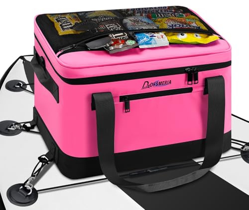 Tabla de paddle Board Cooler impermeable, supercapacidad, tabla de surf con correa para el hombro y 6 clips de cuerda elásticos, bolsa de accesorios para tabla de paddle board y kayak