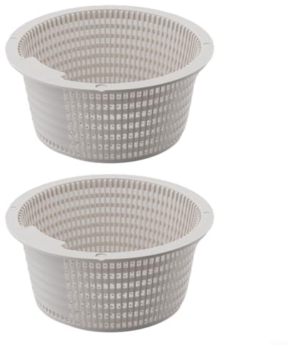 Cestino filtrante per piscine P06436, per piscine con pareti in acciaio, offre prestazioni affidabili e facile manutenzione per proprietari di piscine (2 pezzi)