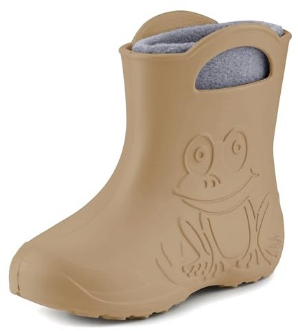 Ladeheid Eva Kinder Gummistiefel Regenschuhe gefüttert LA-CA-03