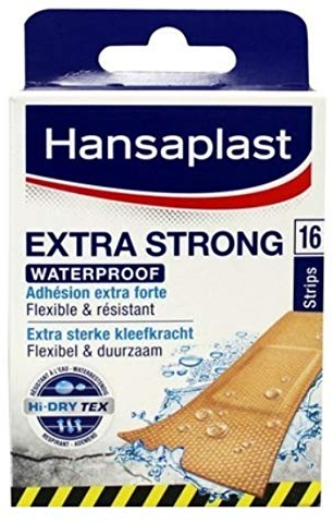 Hansaplast Pflaster - Extra Stark wasserdicht - 10er Pack (10 x 16 Streifen)