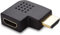 CABLEPELADO Adaptateur HDMI Coudé | Angle 270° | Adaptateur HDMI à angle droit | Mâle à Femelle | Contacts plaqués or | Compatible Full HD 3D et 4K