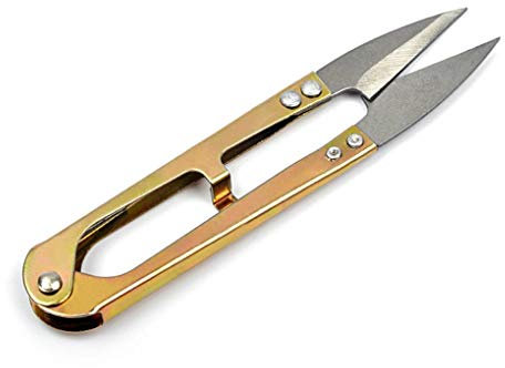 Sunlera Fil de Coupe Ciseaux U Shape Scissor Craft Broderie Couture Tout Cutter Crafting Clipper