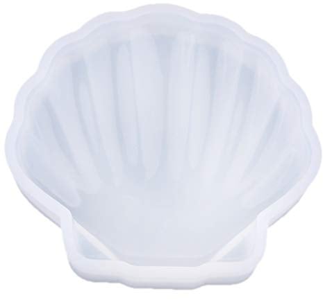Fenteer / Muschelformen Silikonform Backform Kuchenform Zucker Fondant DIY, Meeresmuschel, 88x78x20mm