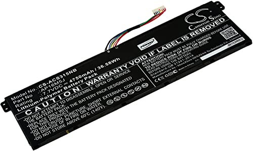 Batteria per laptop Acer Aspire 3 A315-21-63F1, 7,7 V, agli ioni di litio