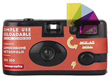 Lomography Macchina fotografica a pellicola ricaricabile semplice LomoChrome Metropolis