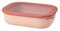Mepal Multischüssel Cirqula rechteckig 2000 ml Nordic blush – Frischhaltedose – Aufbewahrungsbox – stapelbar – spülmaschinenfest