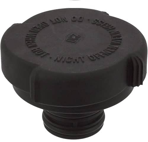 AUTOZOCO Tapon del deposito de liquido refrigerante, Tapa del depósito de refrigerante, tapa del vaso de expansión, tapón refrigerante coche, Tapa del tanque de BMW E36, E46, E34, E39, Negro