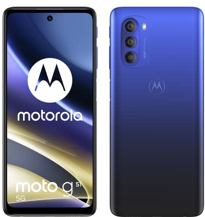 Motorola Moto G51 5G 6.8 FHD+ 4/128GB Blue, PAS80030SE, One size