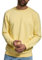 Indicode Herren Holt Sweatshirt aus Baumwollmischung | Sweater mit RIPP-Bündchen Pullover für Männer Pale Banana, M