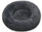 TOHDNC Panier pour Chien 60CM Chau Peluche Lit pour Chat Anti Dérapant Lavable Rond en Moelleux Coussin Anti Stress Lit pour Chiens et Chats (Gris Foncé)