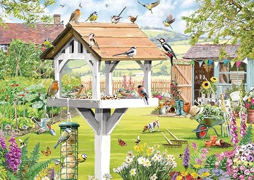 Otter House Gift 500 XL Piece Jigsaw - Garden Friends