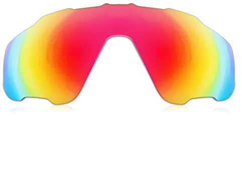 TERYDANBLE Compatible/Remplacement Lentilles pour Oakley Jawbreaker avec Rouge Couleur
