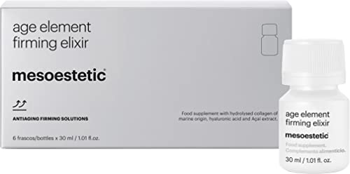 Mesoestetic - Age Element – Firming Elixier mit Meereskollagen, Extrakt aus Akai und Lycopin, 6 x 30 ml
