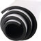 Storystore Rollo de espuma autoadhesiva de caucho celular, autoadhesivo, 300 mm (ancho) x12 mm (diámetro) x3 m (largo), fácil de cortar, placa de goma celular DIY (negro)