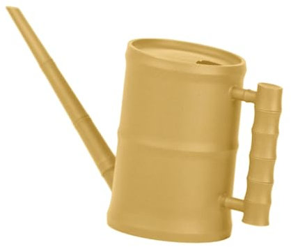 rockible Regadera de PP de 1,6 litros para Plantas, regadera de 18cm de Altura con Boquilla Larga, hervidor de jardinería para bonsái de casa Multiusos, Broncearse