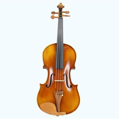 Geige Anfänger Handgefertigte 4/4-Violine Aus Geflammtem Ahorn In Voller Größe Mit Kompletten Teilen(1/8)