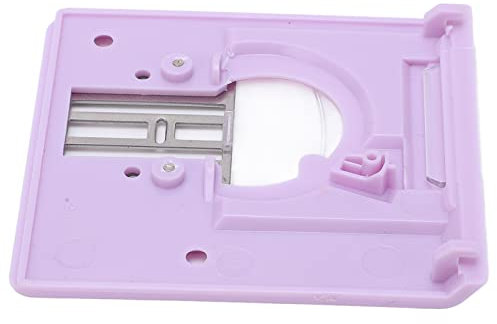 Respicefinem Sewing Machine Needle Plate Replacement FHSM 505A 505 ABS Alloy Sturdy Long Service Life Easy Installation Home Sewing Machine Accessories