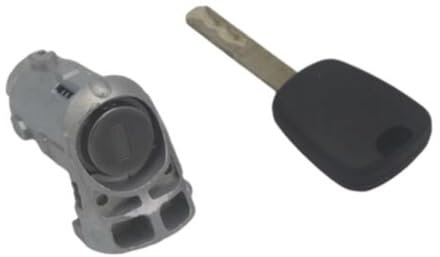 Viviance Barillet de cylindre de serrure de porte avant gauche compatible avec Renault Fluence Kangoo Master Trafic Clio III - 1 PIÈCE