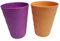 Tupperware Trinkhalmbecher Trinkbecher Plastikglas Junge Welle 500ml Trink Becher 500 ml (Becher 2er Set 330ml)