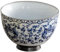 KICHOUSE taza de porcelana azul y blanca retro té tetera vintage taza de te sopera china cerámica
