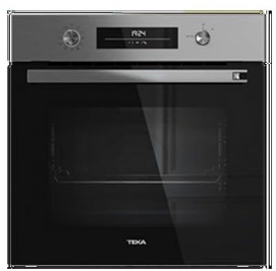 Teka - Horno pirolítico multifunción con 8 funciones de cocción y mandos push-pull - Modelo NEO HSB 6360 P SS