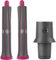 Accessori per ferro arricciacapelli Dyson Airwrap, 30 mm, doppia direzione con adattatore per asciugacapelli, 1 coppia, grigio/rosa