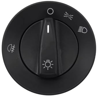 Schalter Hauptlicht Kompatibel Mit VW Für Passat B5 3b 1997–2005 Für Beetle 1999–2010 Autoscheinwerfer-Nebelscheinwerfer-Lichtsteuerungsschalter OE: 1C0941531