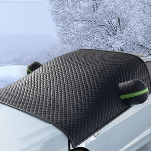 XFEU_sp Windschutzscheibenabdeckung FüR Suzuki Swift 2005-2023 2024 2025, Frontscheibenabdeckung Auto, Scheibenabdeckung Auto Winter, Schnee EIS Frost Sonne Uv Staub WasserbestäNdig,B