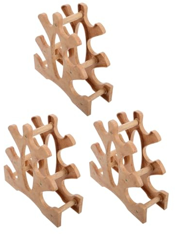 WHAMVOX 3pcs Dumbbell Rack Plastic Weight Holder Stand for Home Gym Fitness Equipment Storage Organizer Compact Tower for Small Spaces Hand Weight Storage