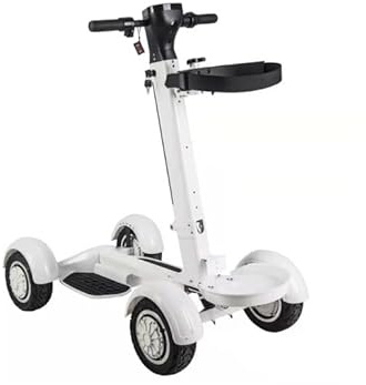 TCTNT GreenGlide Electric Golf Scooter, White, Dual 2000W Motor, 48V 17.4Ah Battery, LCD Display, 150kg Max Load, S6 Model