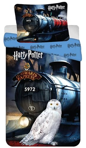 Harry Potter Hedwig Wendebettwäsche, 140 × 200 + 70 × 90 cm (Harry Potter)