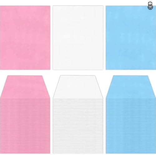 300 Sheets Nails Dust Collector Filter Paper, Universal Disposable Nail Vacuum Filter Sheets for All Nail Dust Extractor Machines, Tech Supplies for Salon, Spa, Home Use