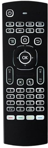 Télécommande pour TV Box - Large compatibilité - Texture ergonomique - Convient pour différents modèles de téléviseurs - Faible consommation d'énergie