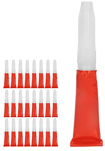 Generic 25 Piezas Pegamento para Acuario, Adhesivo de Secado Rápido, Sellador No Transparente con Operación Flexible y Adhesión Rápida, Ideal para Plantas de Acuario, Adornos y Madera Sumergida
