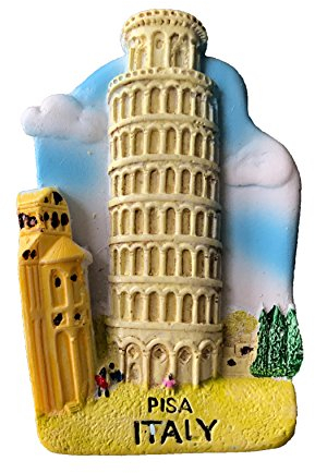 3D-Kühlschrankmagnet, Pisa Italien, Reiseaufkleber, Souvenir, Geschenk, Dekoration für Zuhause und Küche, Kühlschrankmagnet