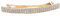 chiwanji Damen Strass Haarspange Office Daily Clip Pin Zubehör, Gold