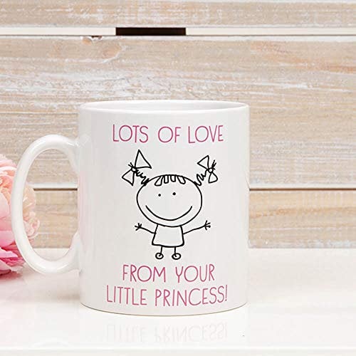 Ceramic Mug 'World's Best Mummy from Your Little Princess' Mother's Day Gift