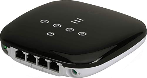 Ubiquiti UF-WiFi - Router inalámbrico Gigabit Ethernet - Wi-FI 4 (802.11n) - 4 Puertos RJ45