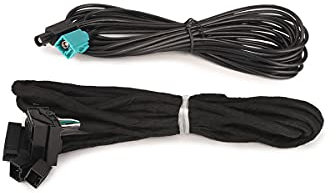 Erisin 6M Power Radio Extension Cable for Mercedes Fiber Optic Digital Sound System For Aftermarket Mercedes E/G/CL/CLS/S Class Car Stereo Radio Head Unit BZ6M