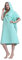 Badeponcho, Surfponcho, Ultraleicht Handtuch Badetuch Poncho, Strand Umziehhilfe, Schnelltrockend Bademantel aus Mikrofase für Damen Herren Kinder 90 * 110cm (Mintgrün)