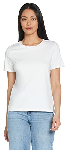 Vero Moda VMPAULA S/S T-Shirt GA Noos, Bianco, XL Donna