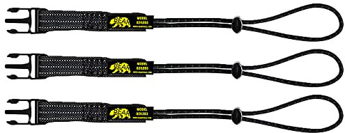 BearTOOLS Interchangeable Tool Safety Lanyard Detachable Buckle Multi Accessory Connection Protection Kit (3 Loop Ends)