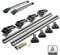 Turtle AIR1 | Dachgepäckträger Dachträger | Kompatibel mit BMW X5 E53 1999-2006; Dient der Montage von Dachboxen, oder Dachfahrradträger, Leiter | Robuste Konstruktion aus Aluminium | TÜV