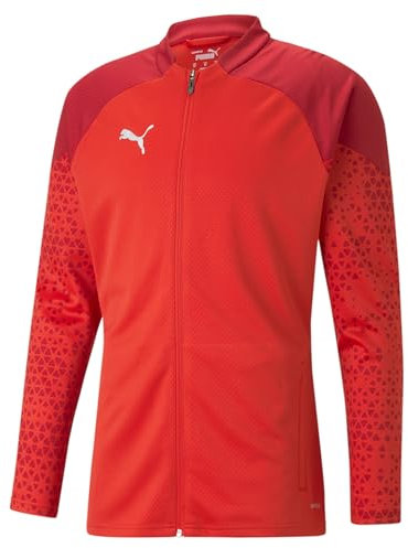 PUMA Men's Teamcup Training Knitted Jacket, PUMA Red, XXL UK