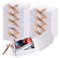 Goomp 10 Stück Geschenkbox,Geschenkbox mit Deckel 20 x 20 x 10 cm Geschenkboxen Set Brautjungfer Vorschlag Box für Hochzeit Geschenk Geburtstag Weihnachten Verpackung Schokolade Cupcake Crafting