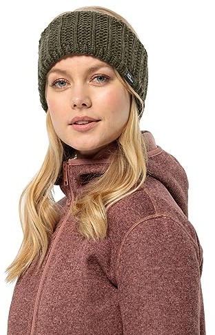Jack Wolfskin Damen HIGHLOFT Knit Headband W Winter-Stirnband, Island Moss, M
